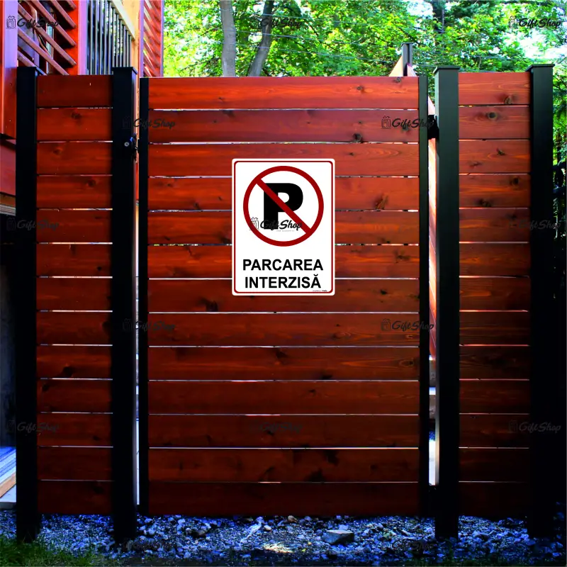 Parcarea interzisa, indicator  150x200 mm